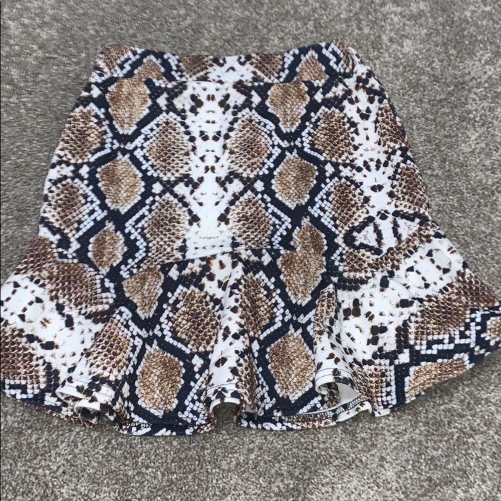Snake Skin Skirt